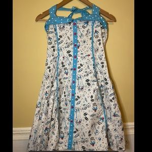 Sourpuss Malt Shop Halter Dress